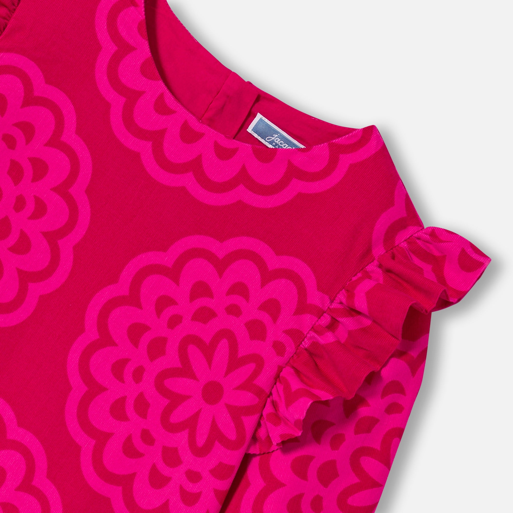 1223 QTY / ROSE/MULTICO PAP ROBE MONICA