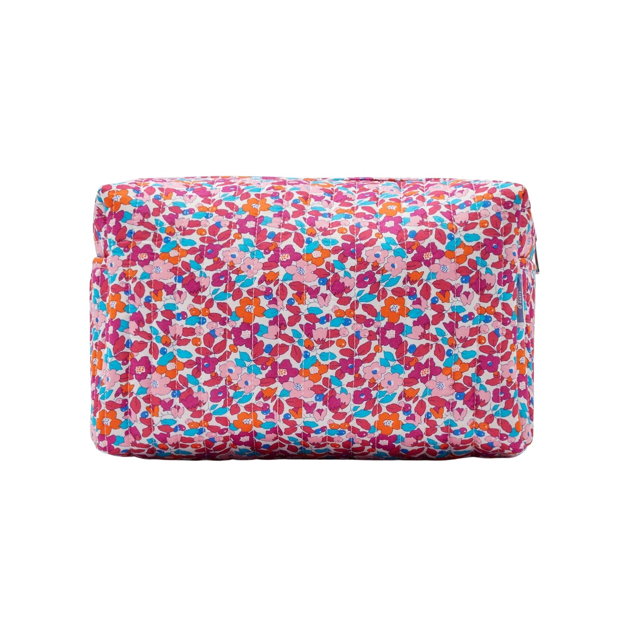 26 QTY / ROSE/MULTICO PUERICULTURE BAGAGERIE TROUSSE LIBERTY BETSY BERRY NUIT