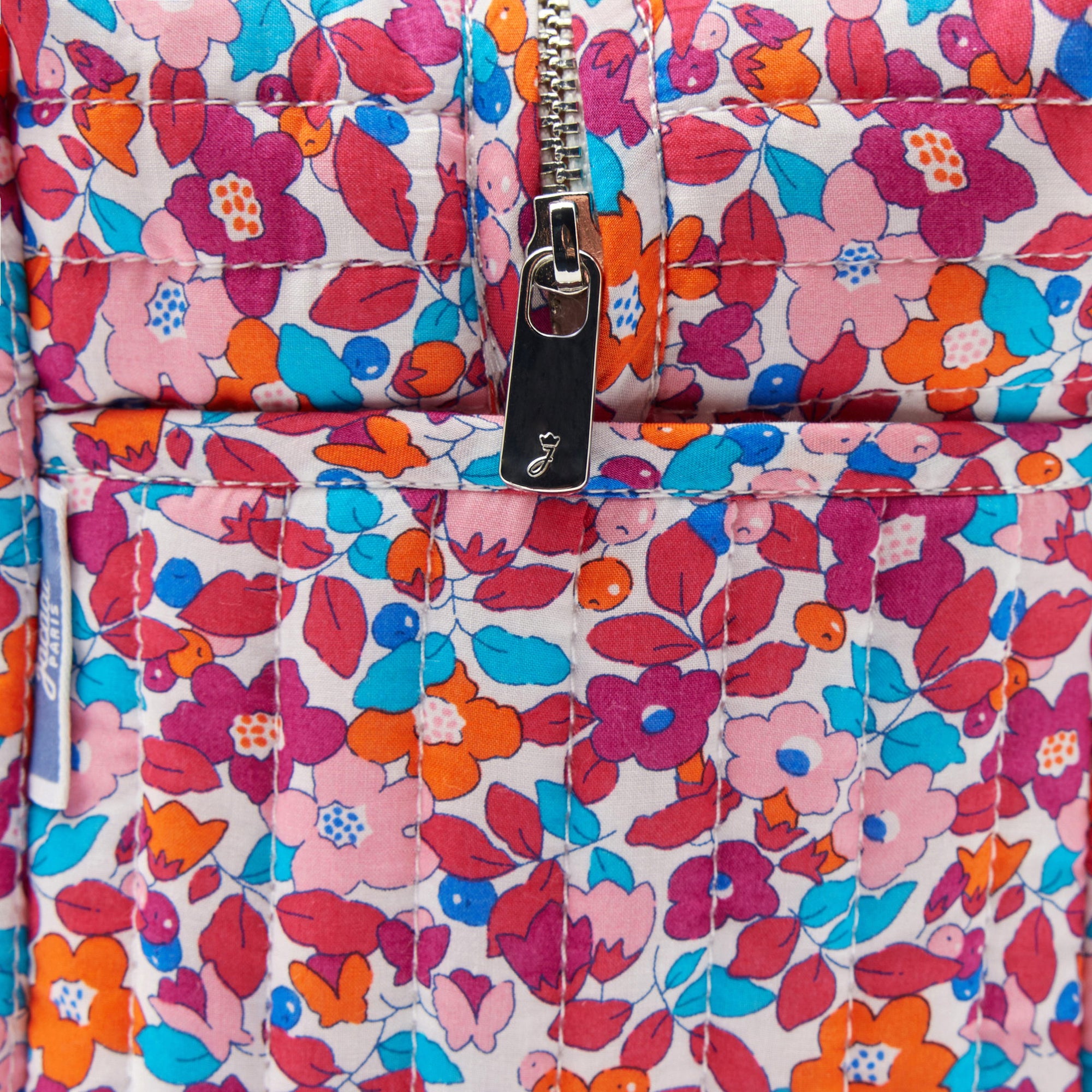 26 QTY / ROSE/MULTICO PUERICULTURE BAGAGERIE TROUSSE LIBERTY BETSY BERRY NUIT
