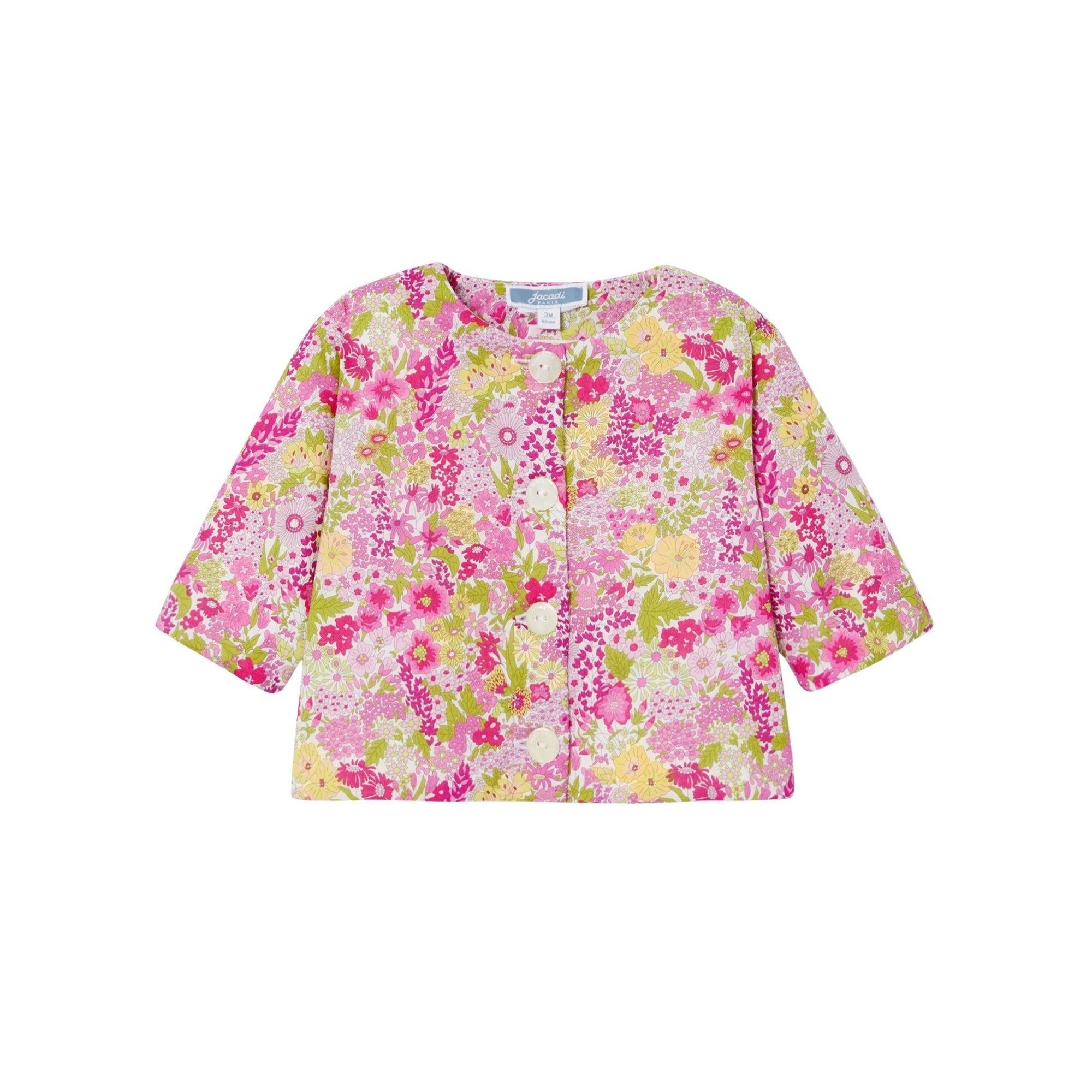 0 QTY / ROSE/MULTICO PAP GILET / CARDIGAN MYGLOO