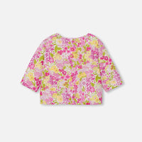 0 QTY / ROSE/MULTICO PAP GILET / CARDIGAN MYGLOO