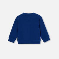 5 QTY / BLEU FONCE PAP SWEAT MODERNE