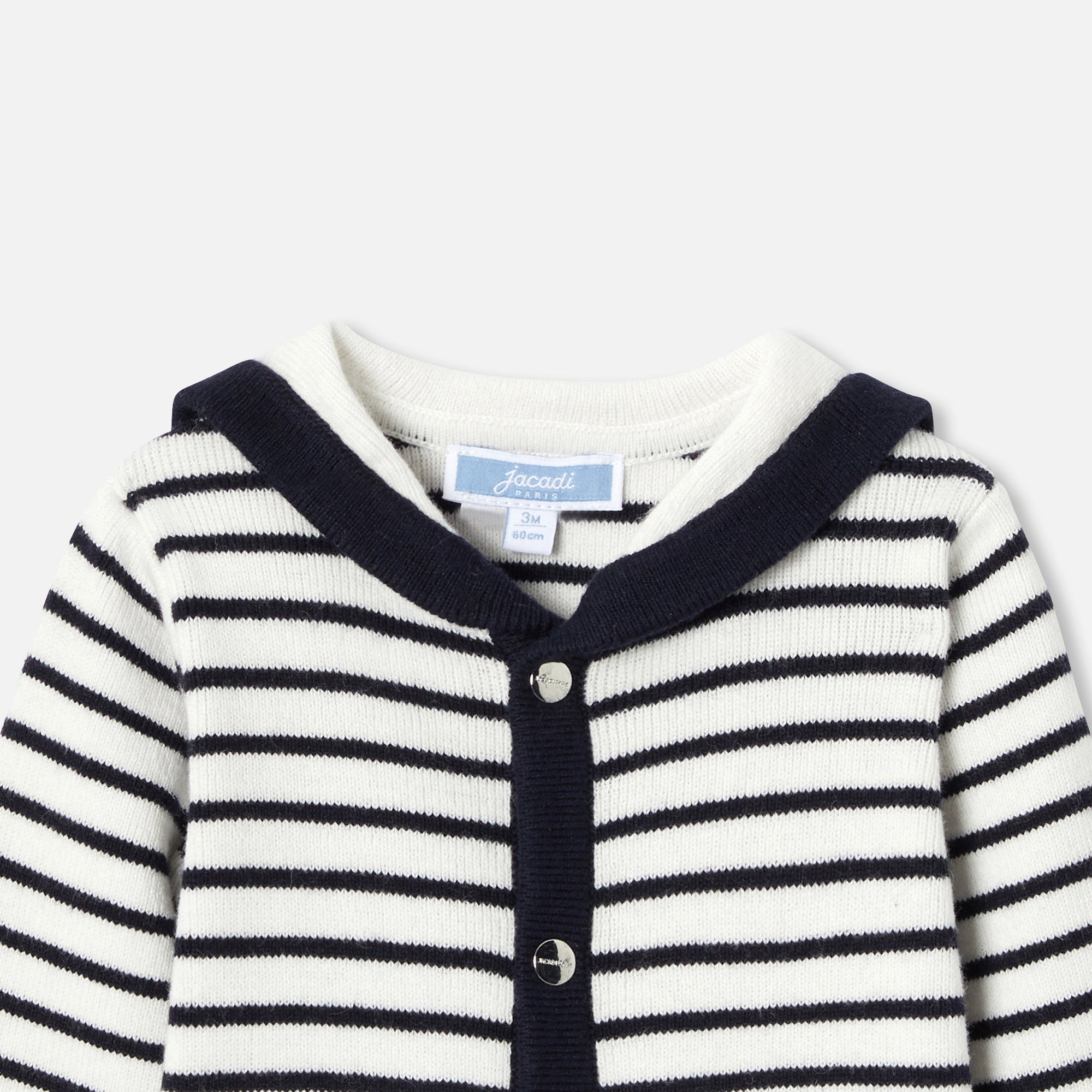 0 QTY / MARINE/BLANC PAP COMBINAISON/ BLOOMER MAGNE