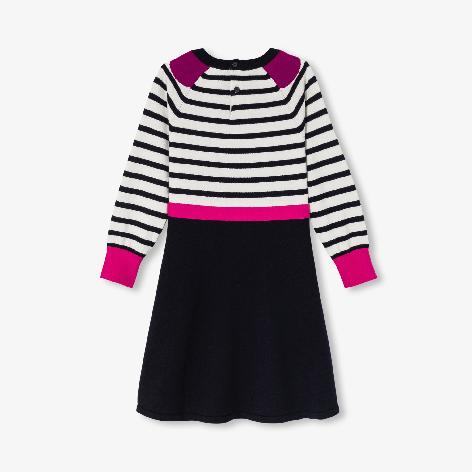 0 QTY / BLANC/MARINE PAP ROBE MURAT