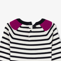 0 QTY / BLANC/MARINE PAP ROBE MURAT