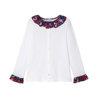 0 QTY / BLANC JACADI PAP TUNIQUE / BLOUSE MODESTE
