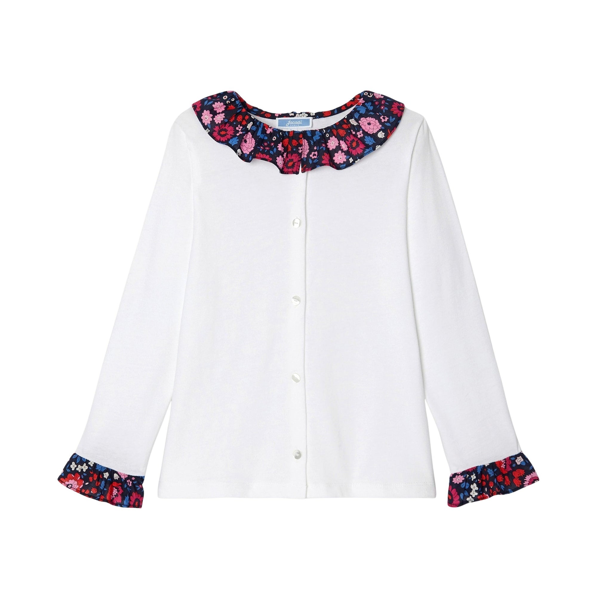 0 QTY / BLANC JACADI PAP TUNIQUE / BLOUSE MODESTE