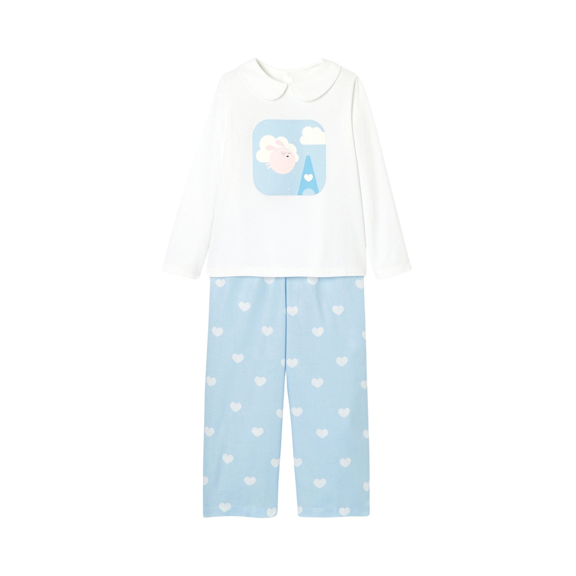 0 QTY / BLANC/BLEU PAP NUIT MAIA