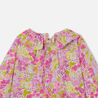 0 QTY / BLANC/MULTICO PAP TUNIQUE / BLOUSE MARCELETTE
