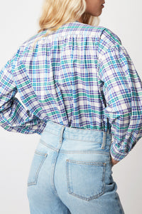 Blouse Jim Western - Blue