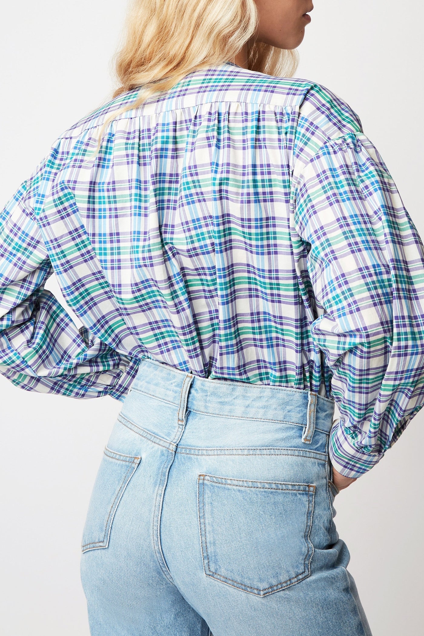 Blouse Jim Western - Blue