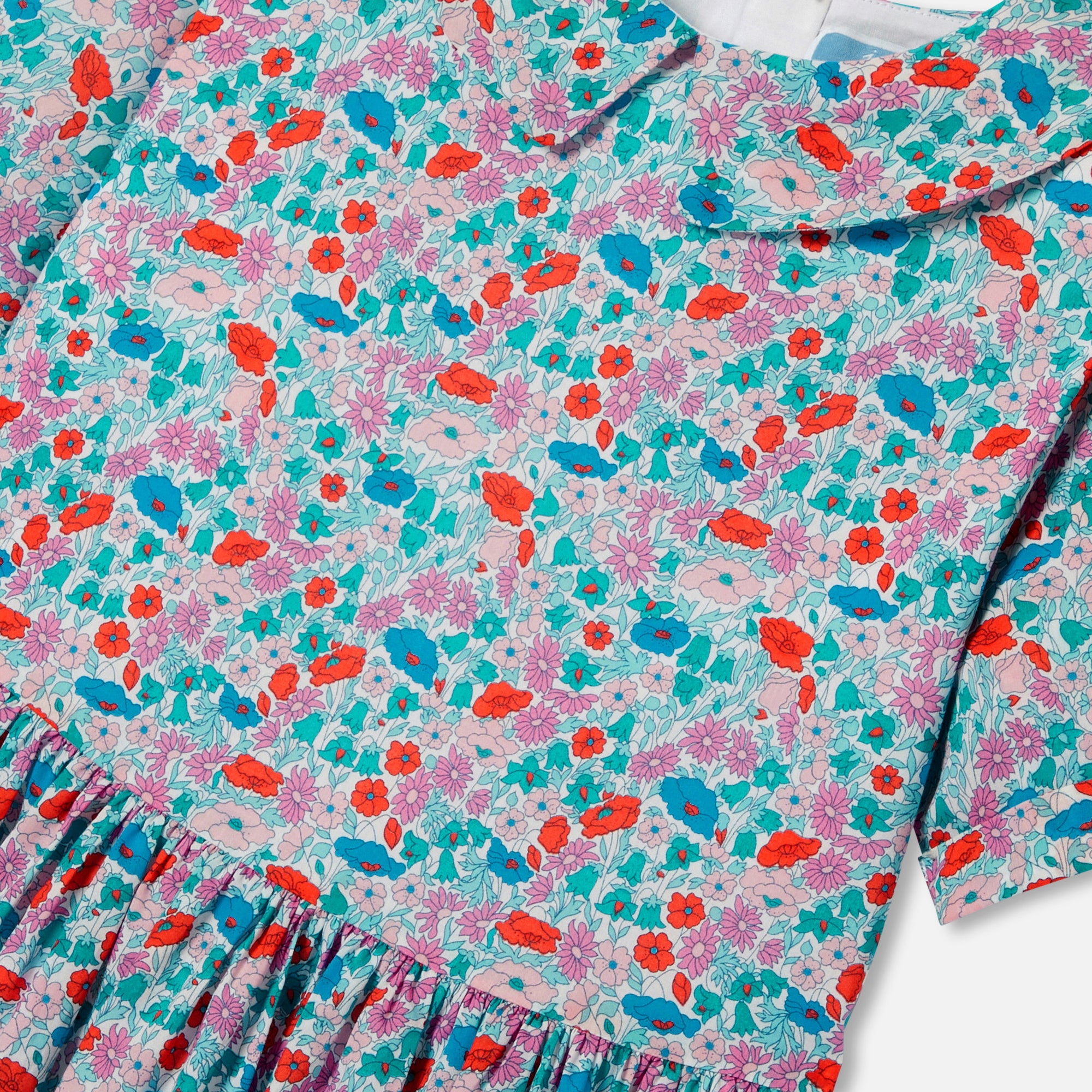 0 QTY / BLANC/MULTICO PAP ROBE MENTIANE