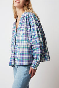 Blouse Jim Western - Blue