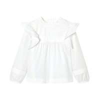 0 QTY / BLANC JACADI PAP TUNIQUE / BLOUSE MELISSANDRE