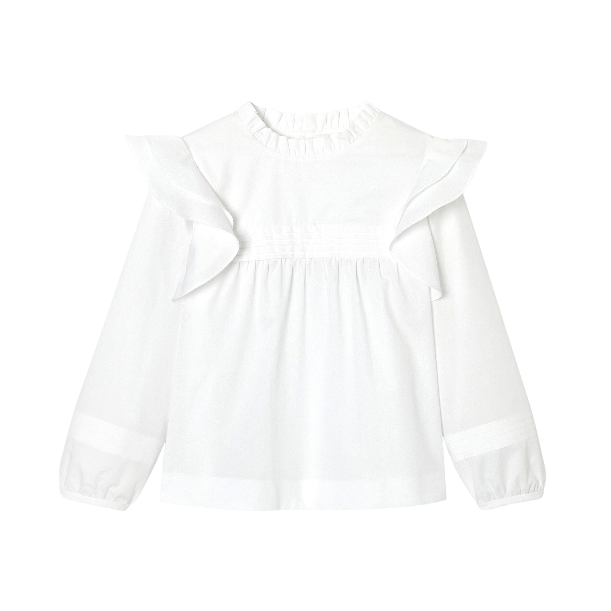 0 QTY / BLANC JACADI PAP TUNIQUE / BLOUSE MELISSANDRE