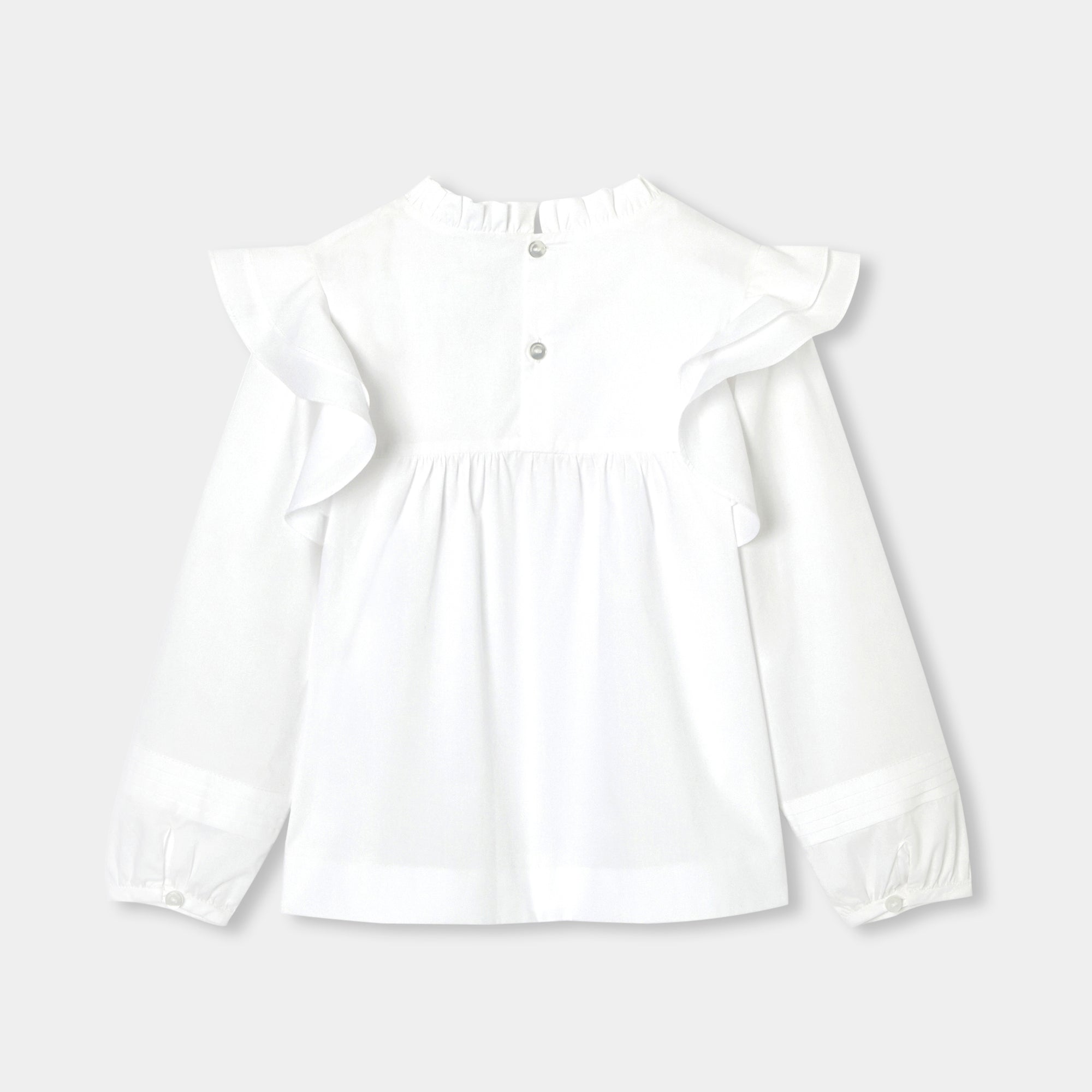 0 QTY / BLANC JACADI PAP TUNIQUE / BLOUSE MELISSANDRE