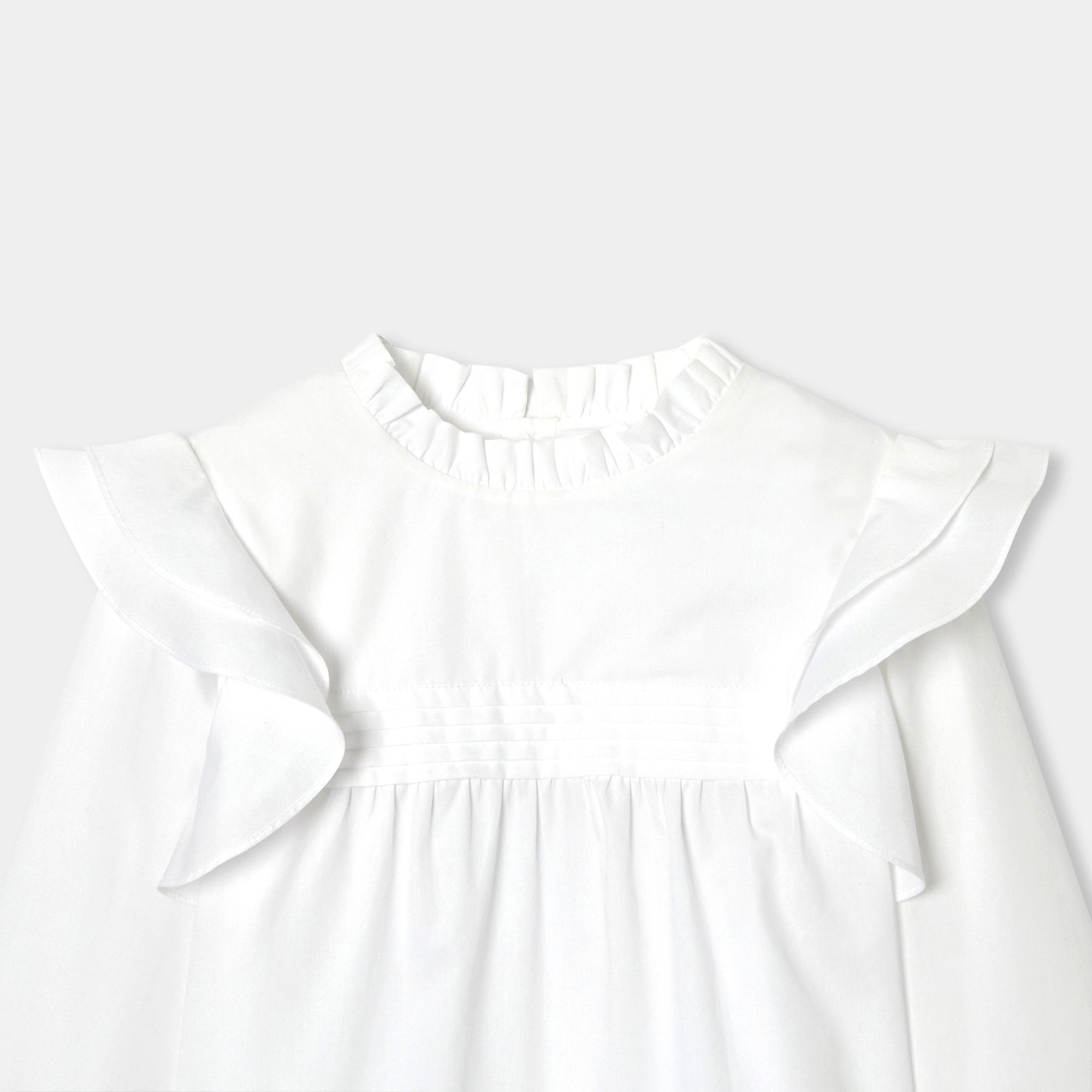 0 QTY / BLANC JACADI PAP TUNIQUE / BLOUSE MELISSANDRE