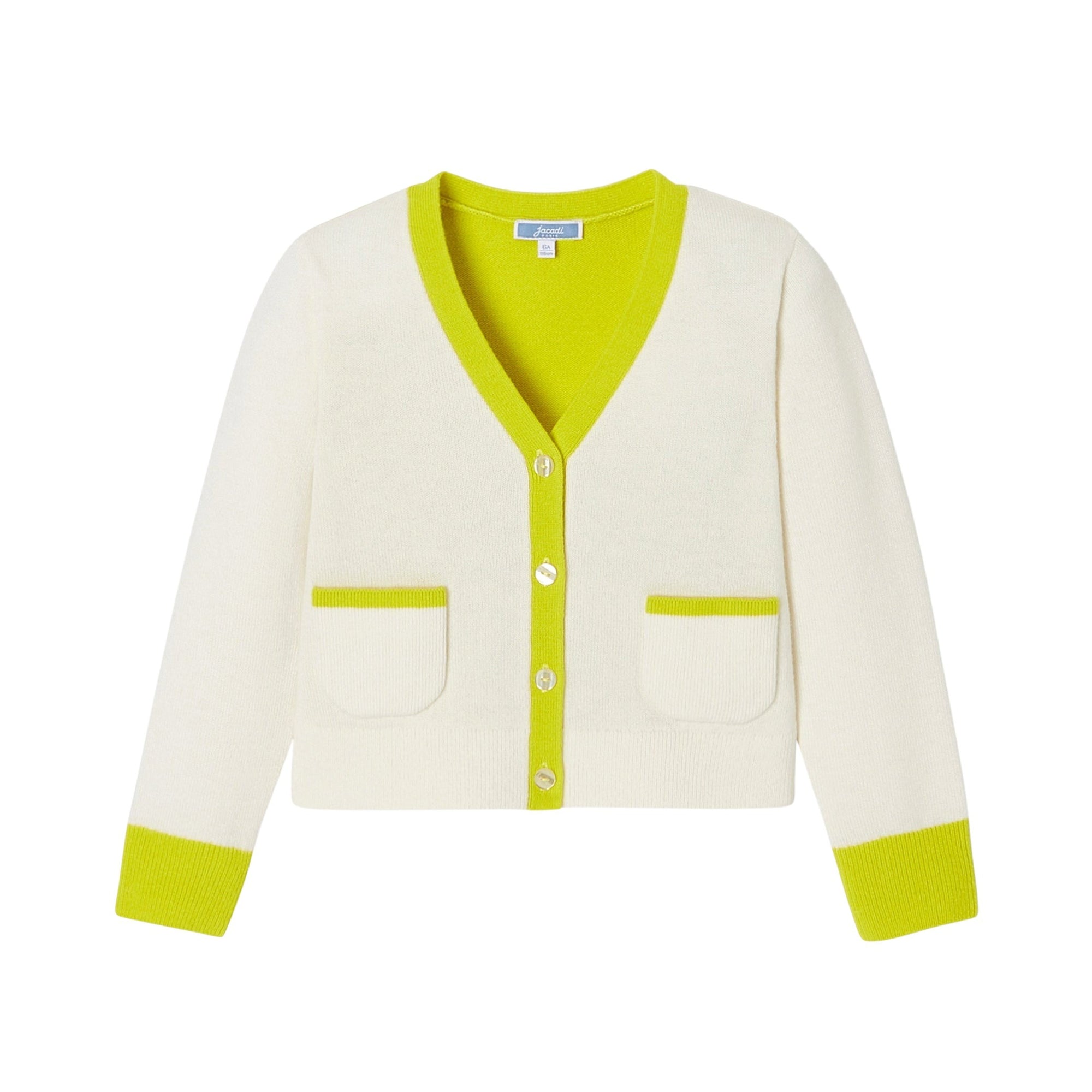 0 QTY / BLANC  PAP GILET / CARDIGAN MARIO