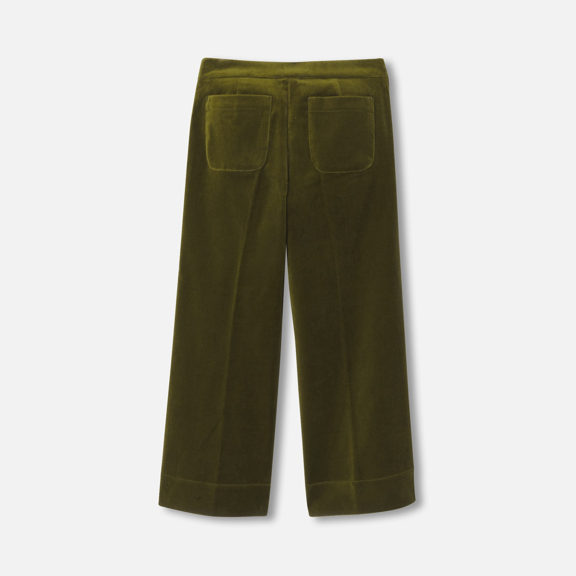 4 QTY / VERT OLIVE PAP PANTALON MACASSIE