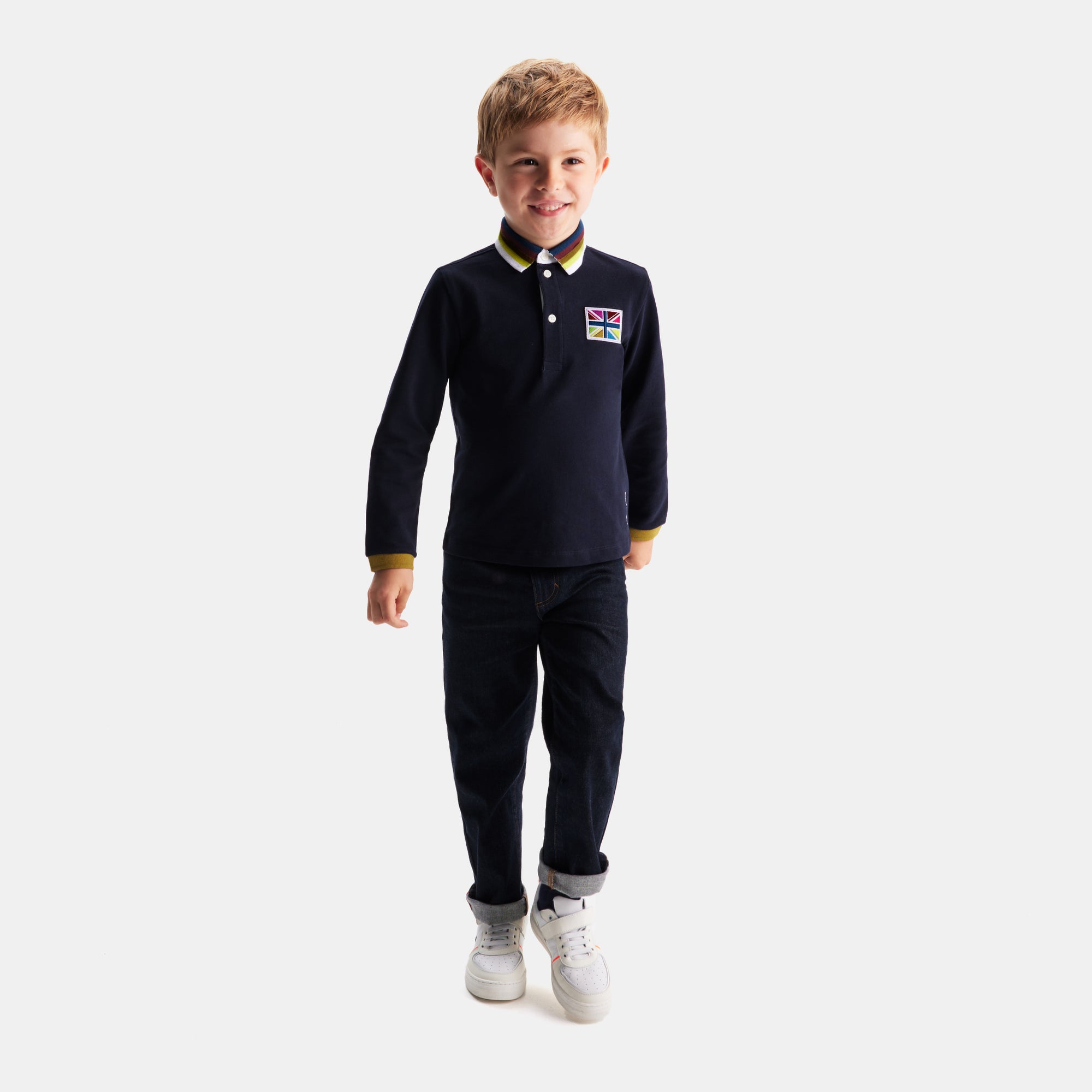 0 QTY / MARINE JACADI PAP POLO MUFLIER