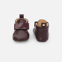 37 QTY / BORDEAUX CHAUSSURES CUIR DAPHNE
