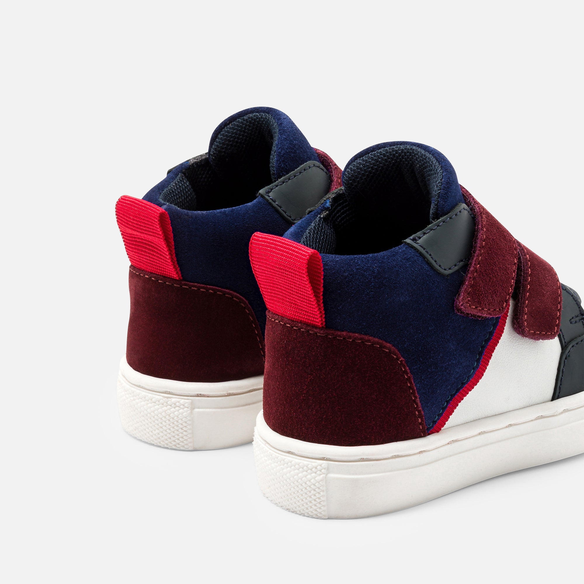 16 QTY / BLEU/ROUGE CHAUSSURES CUIR BARTHELEMY COL