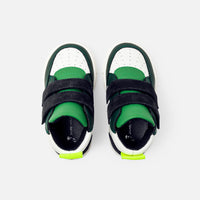 17 QTY / BLANC/VERT CHAUSSURES CUIR BARTHELEMY COL