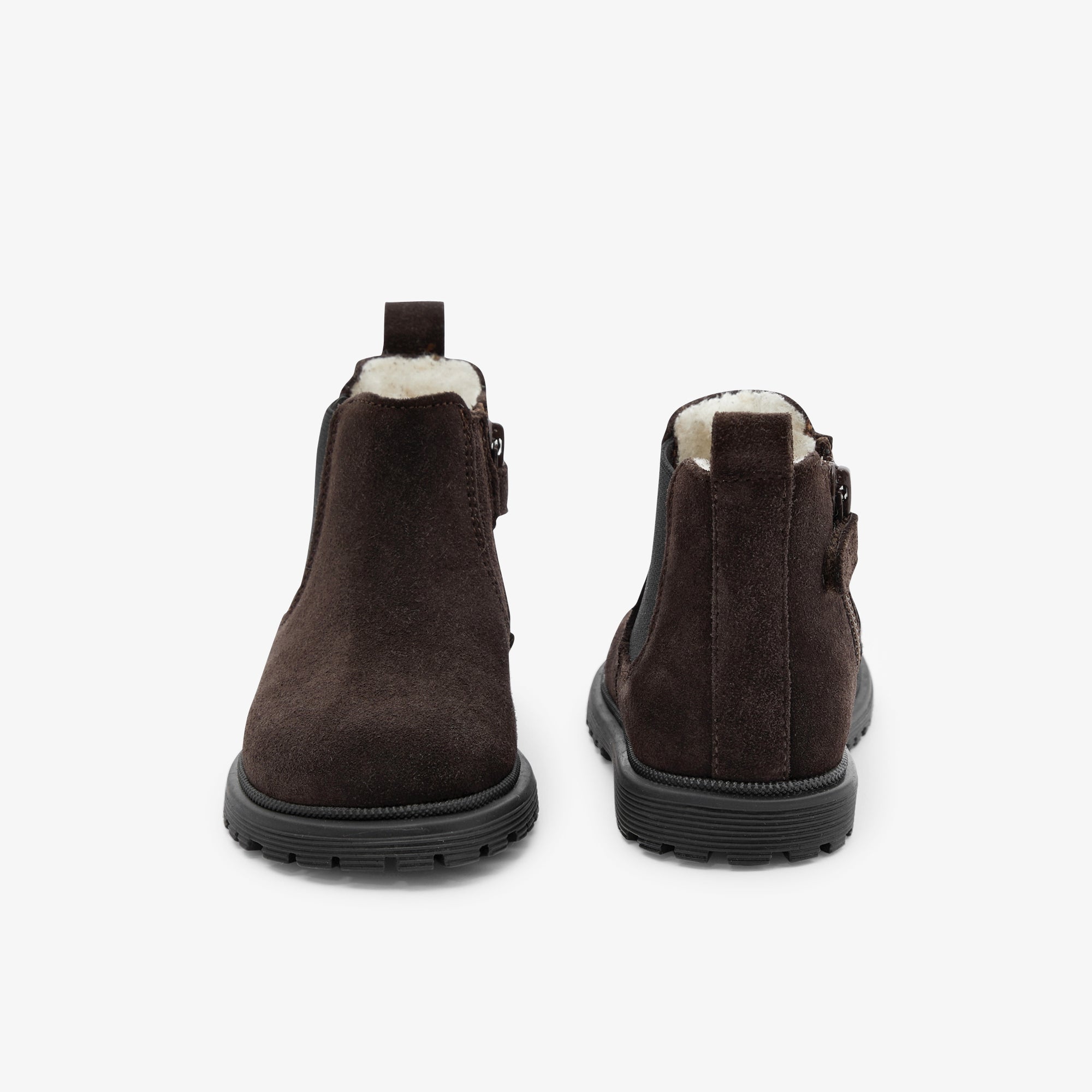 6 QTY / MARRON CHAUSSURES CUIR BELLO FOURRE