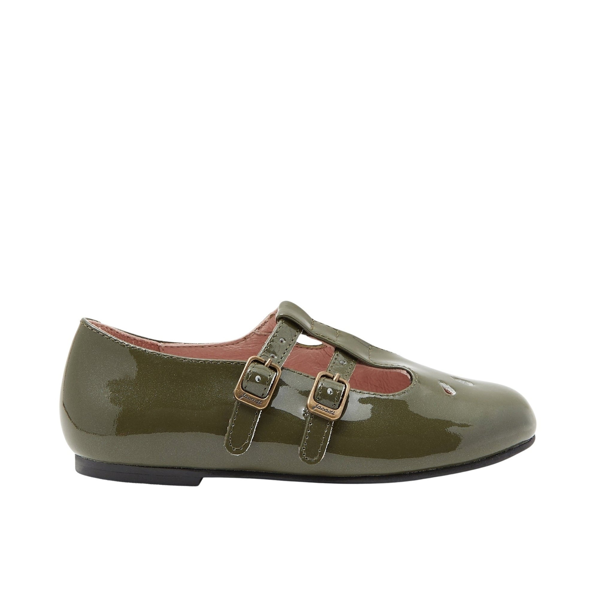 86 QTY / KAKI CHAUSSURES CUIR DHALIA