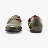 86 QTY / KAKI CHAUSSURES CUIR DHALIA