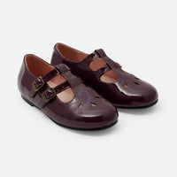 24 QTY / BORDEAUX CHAUSSURES CUIR DHALIA