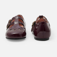 24 QTY / BORDEAUX CHAUSSURES CUIR DHALIA