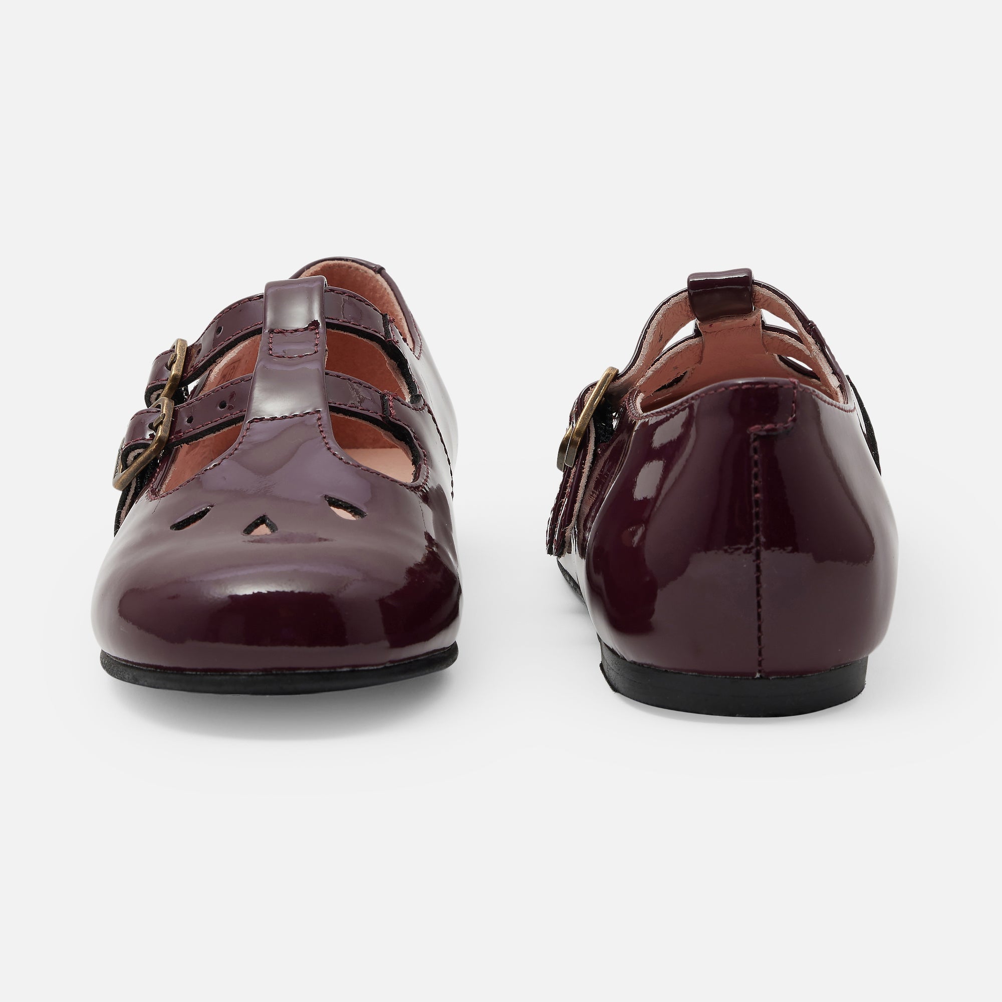 24 QTY / BORDEAUX CHAUSSURES CUIR DHALIA
