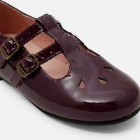 24 QTY / BORDEAUX CHAUSSURES CUIR DHALIA