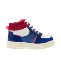 3 QTY / MARINE/BLANC CHAUSSURES CUIR DOMITILLE