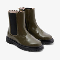 76 QTY / KAKI CHAUSSURES CUIR BRONX