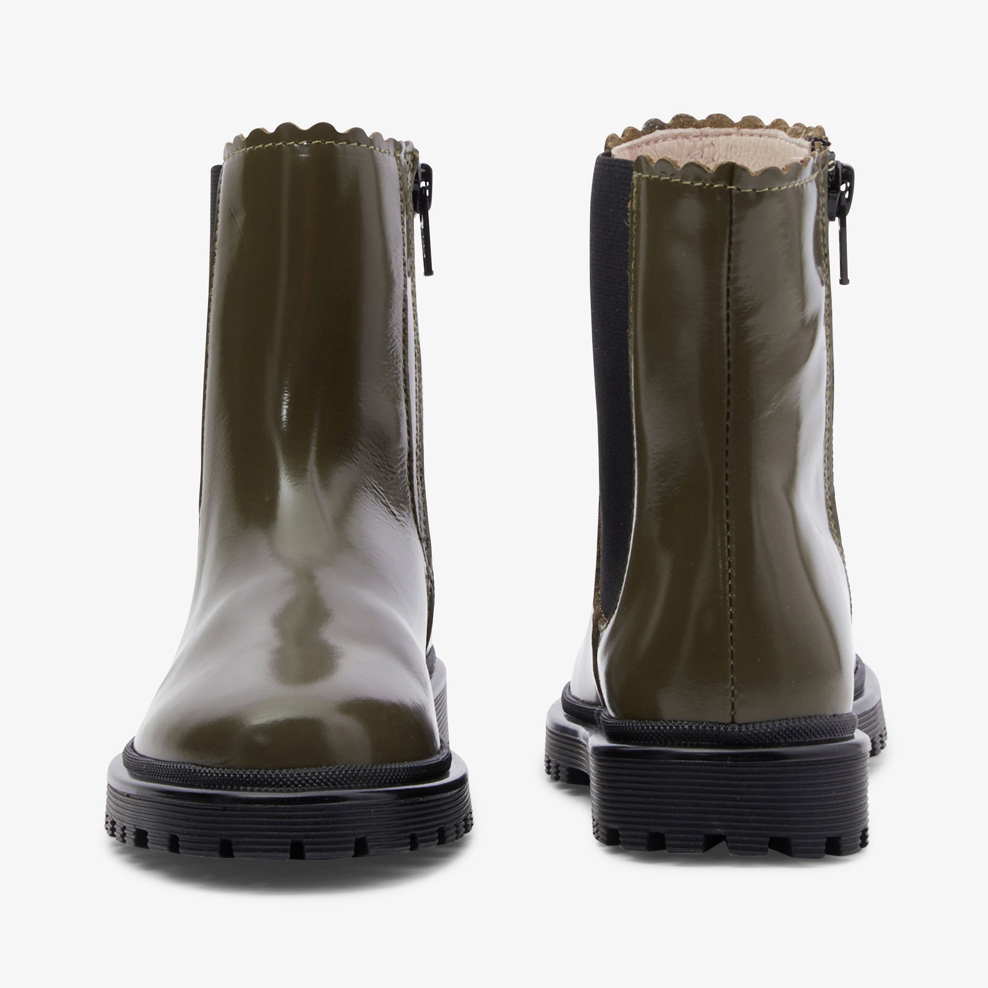 76 QTY / KAKI CHAUSSURES CUIR BRONX