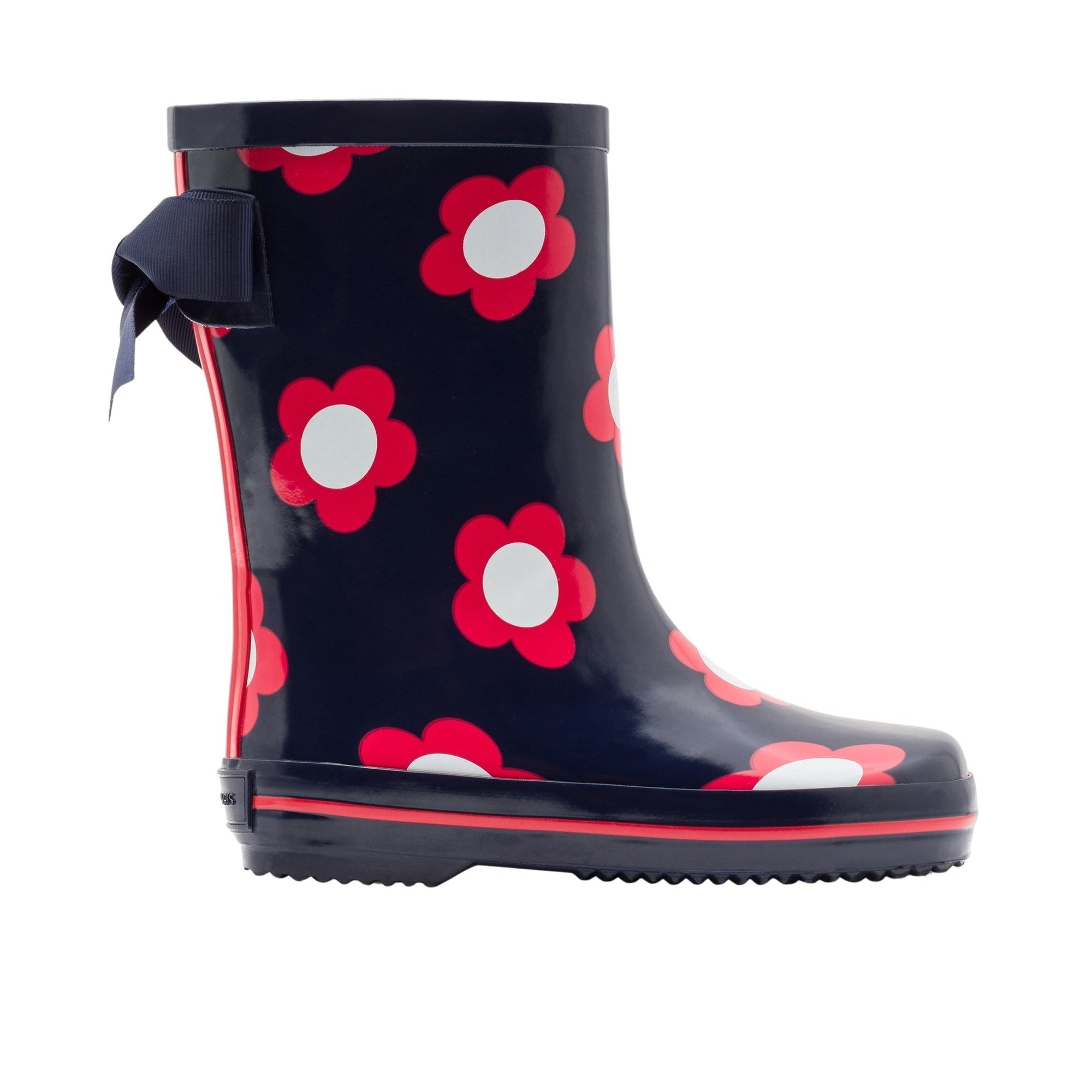 7 QTY / MARINE/ROUGE CHAUSSURES CUIR DITA