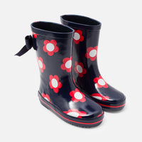 7 QTY / MARINE/ROUGE CHAUSSURES CUIR DITA