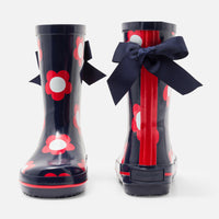 7 QTY / MARINE/ROUGE CHAUSSURES CUIR DITA