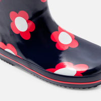 7 QTY / MARINE/ROUGE CHAUSSURES CUIR DITA