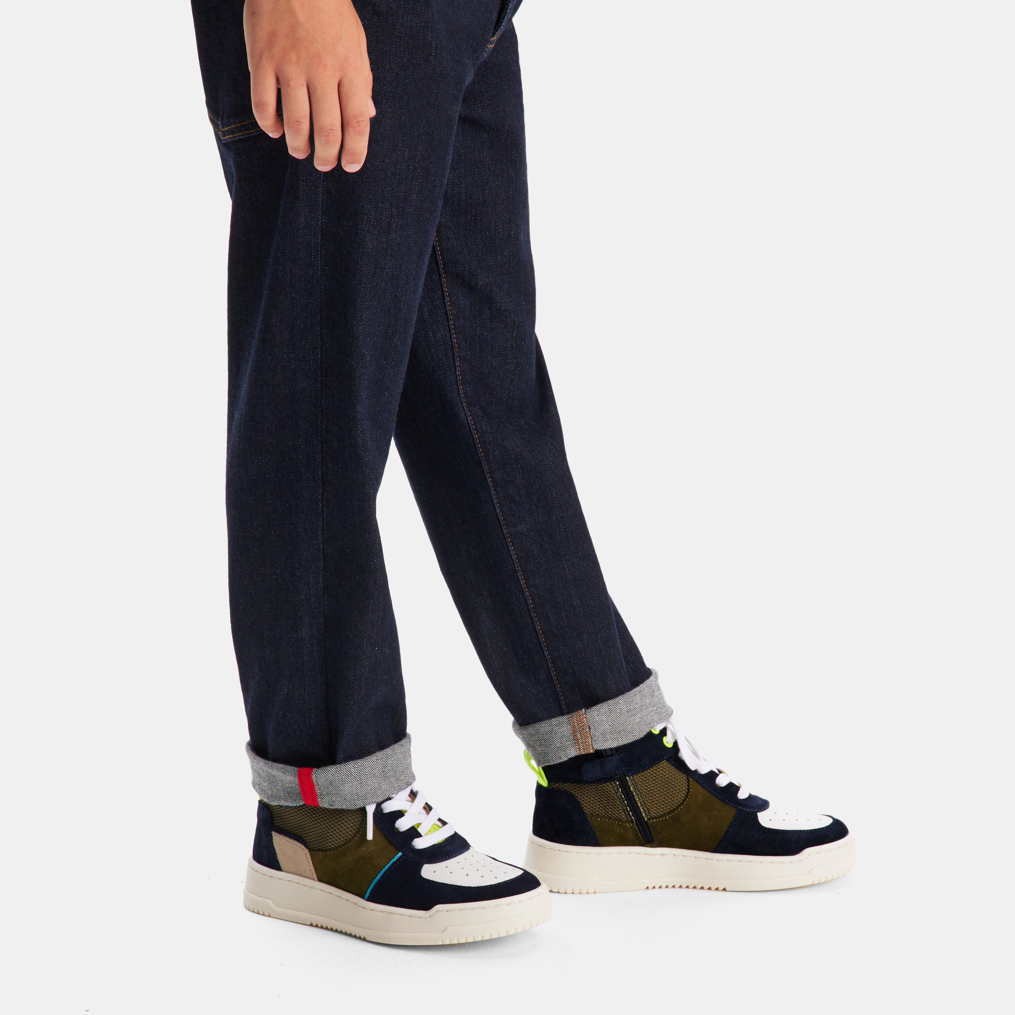 9 QTY / BLEU CHAUSSURES CUIR DENVER