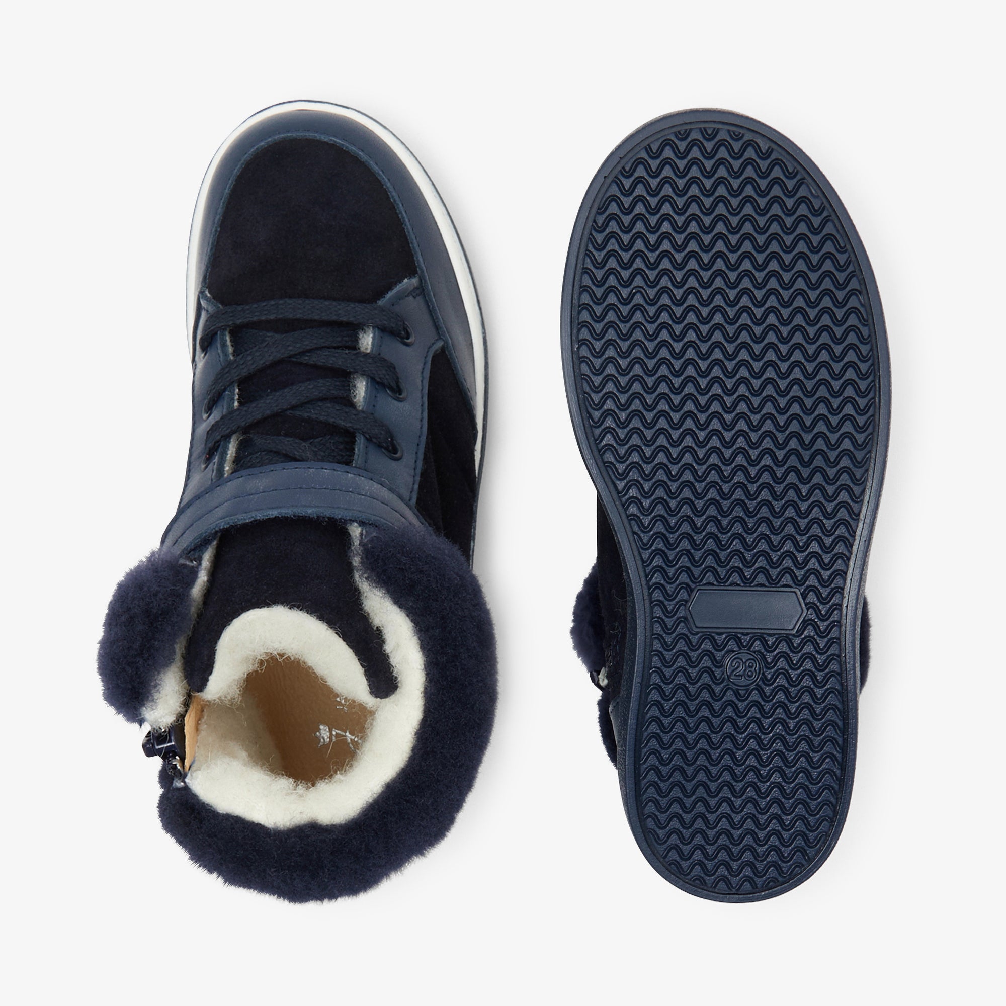 6 QTY / MARINE JACADI CHAUSSURES CUIR DUBLIN