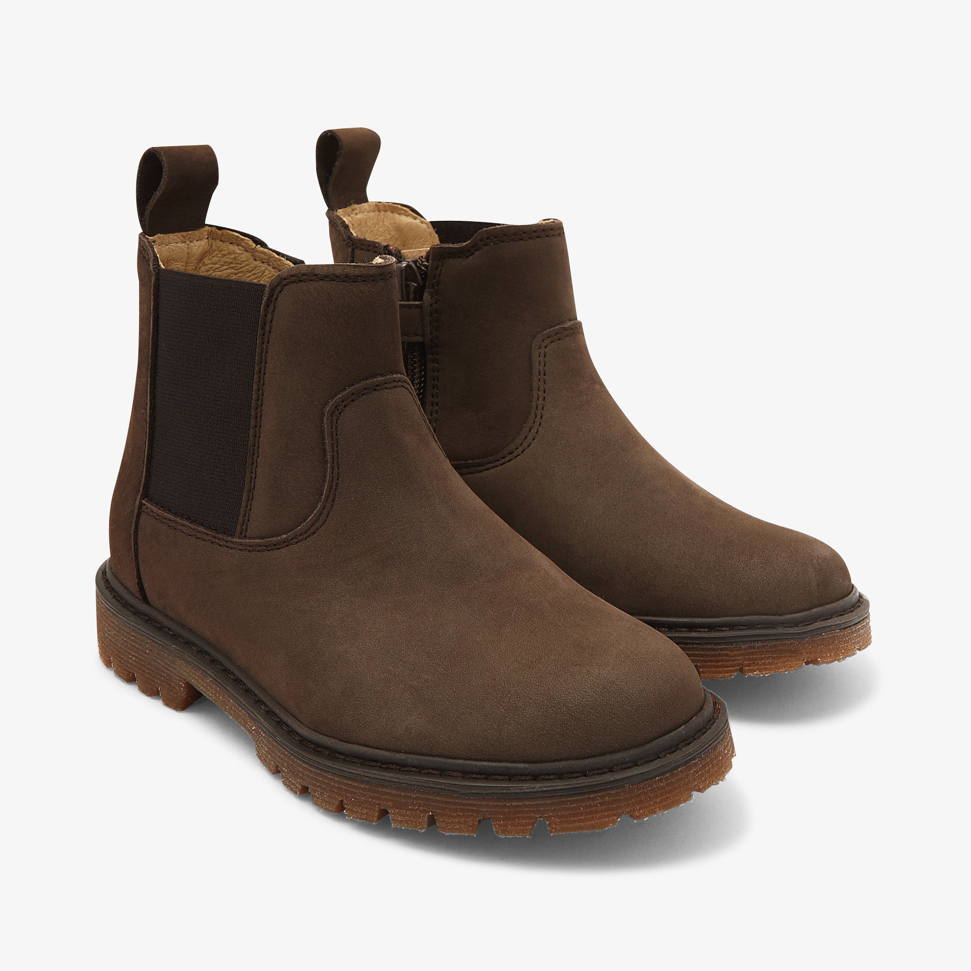 2 QTY / MARRON CHAUSSURES CUIR DIEGO