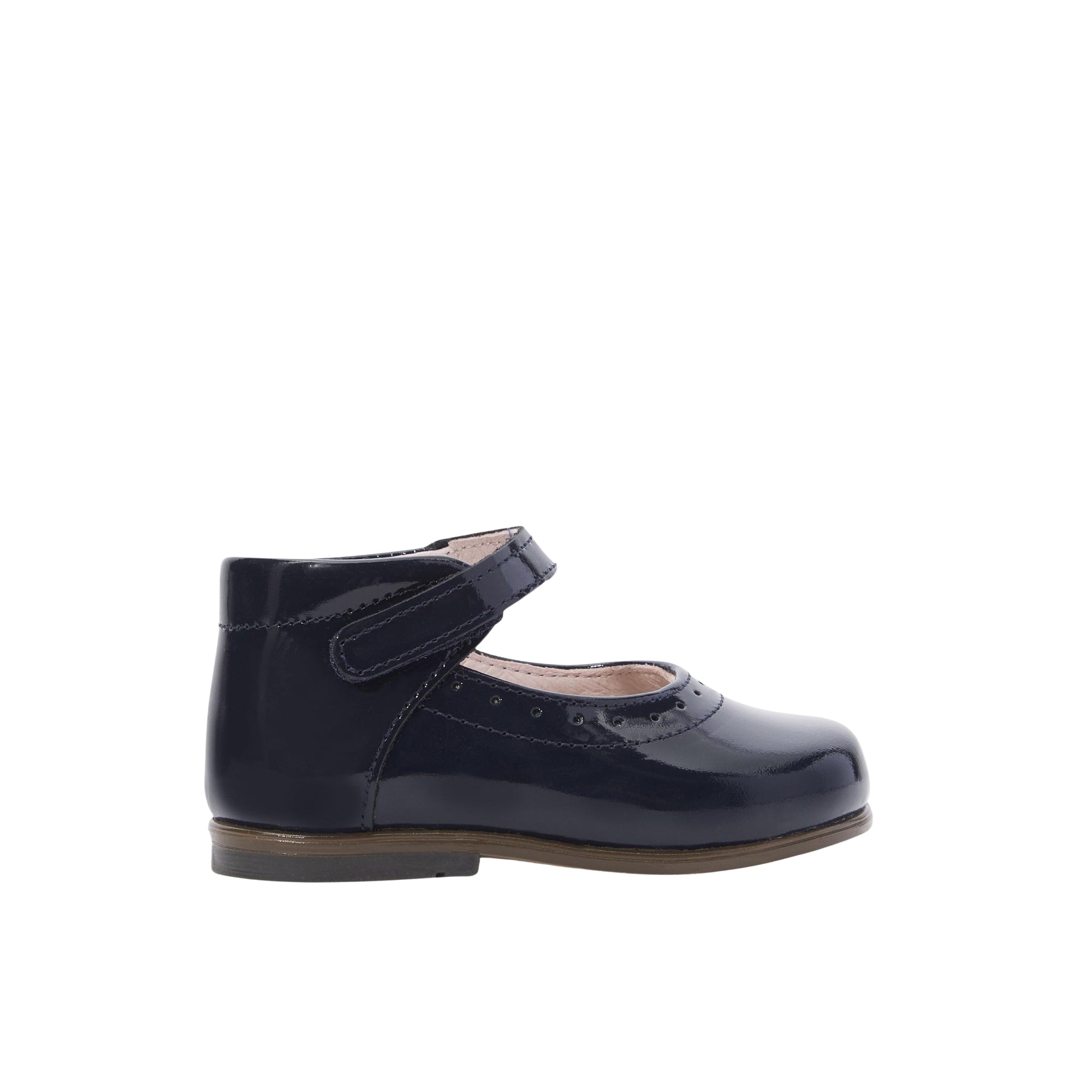 Dolores leather slippers - Navy