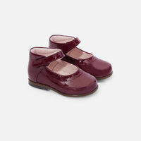 1 QTY / BORDEAUX CHAUSSURES CUIR DOLORES