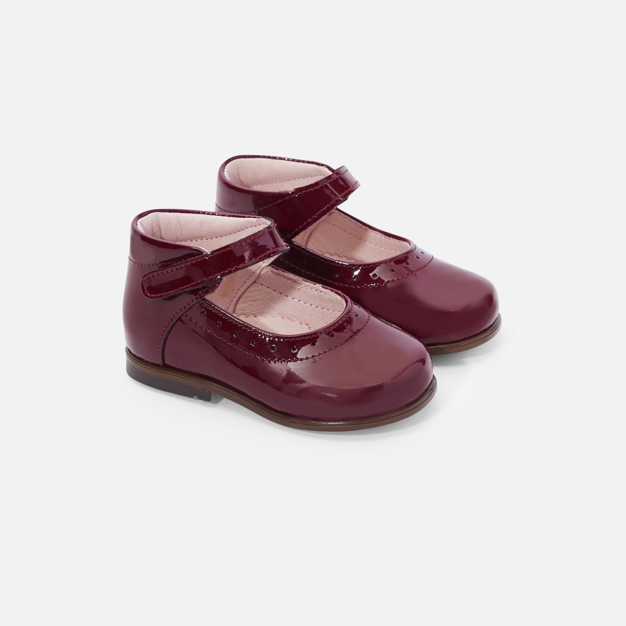 1 QTY / BORDEAUX CHAUSSURES CUIR DOLORES