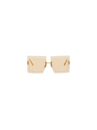 Lunettes de soleil Carrées - Light Beige