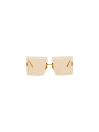Lunettes de soleil Carrées - Light Beige