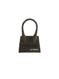 Mini sac à main Chiquito en cuir - Khaki